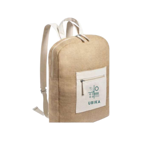 Ubika Branded Jute School Bags (Set of 10 bags)