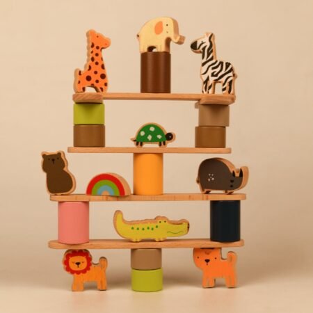 Wooden balancing Zoo