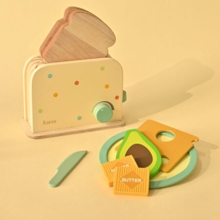 Wooden Toaster Pretend-Play Toy