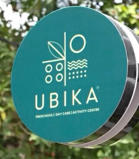 Ubika Preschool Branded Lollipop Sign – Circle/Square